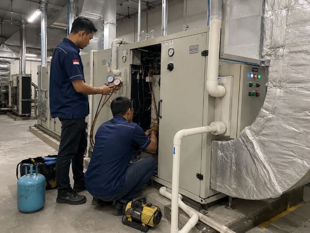 Layanan AC Commercial dan Industrial Sidingin AC
